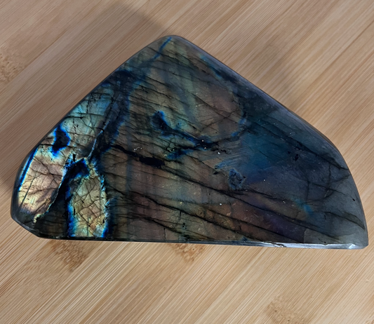 Polished Raw Labradorite Crystal - Free Form - 2 Pounds