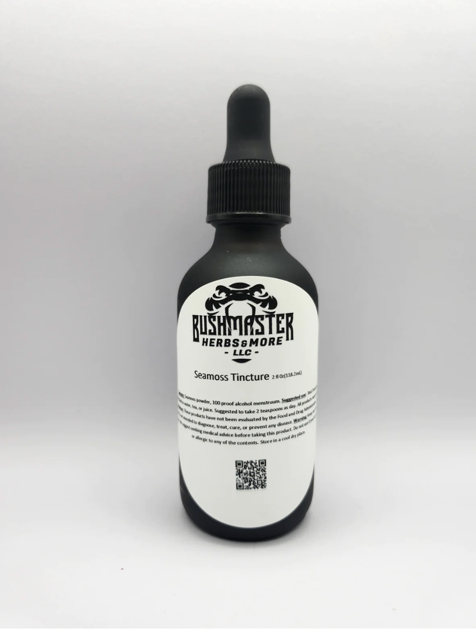 Busmaster Herbs and More - Seamoss Tincture 2 oz.