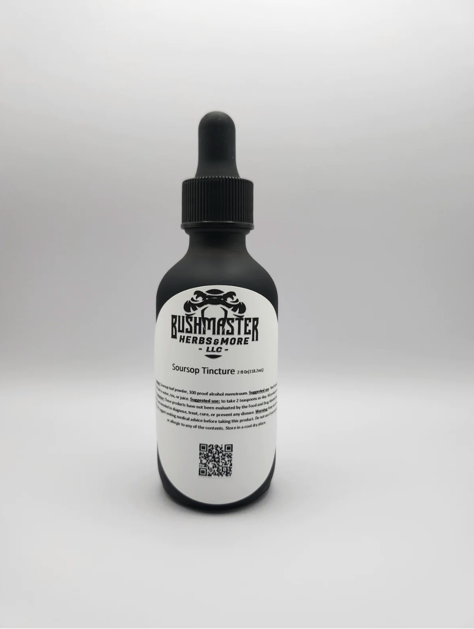 Bushmaster Herbs and More - Soursop Tincture 2 oz.