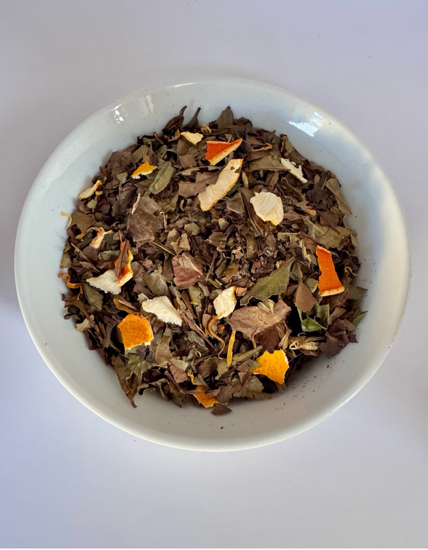 White Spicy Peach Loose Leaf Tea Blend